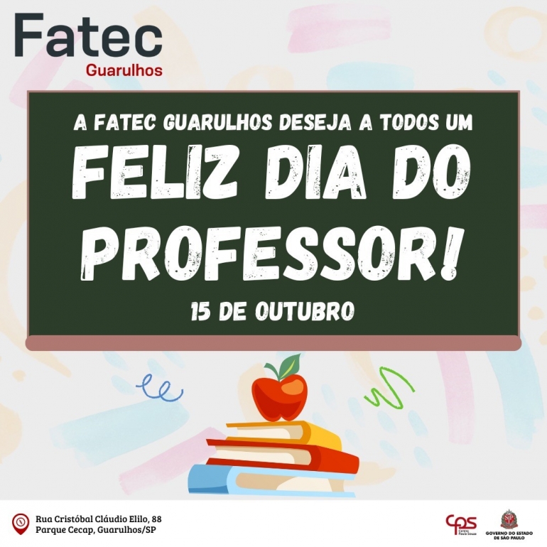 Feliz Dia do Professor